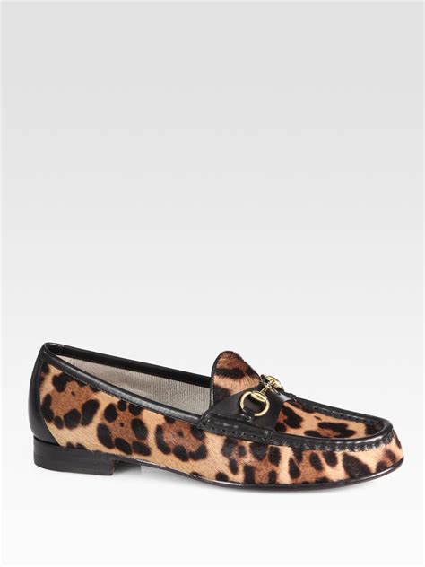 gucci leopard loafers|Gucci shopper.